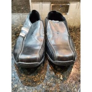 Skechers Diameter Zinory Men's Black Leather Synthetic Upper Casual Shoes US 14